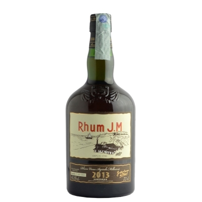 packshot RHUM JM vintage 2013