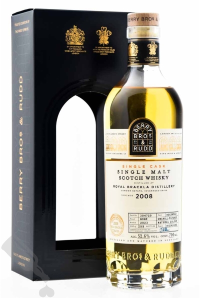 packshot BERRY BROS & RUDD SC Royal Brackla 2008