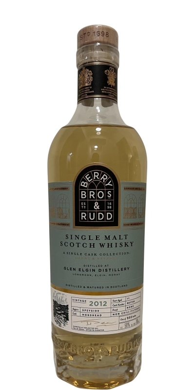 packshot BERRY BROS & RUDD - Glen Elgin 2012