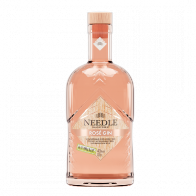 packshot Needle rose dry gin