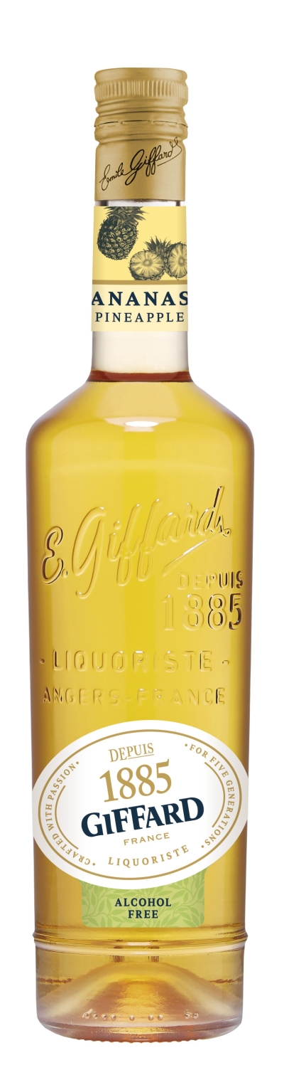 packshot GIFFARD 0,0% Pineapple 0,70 ltr