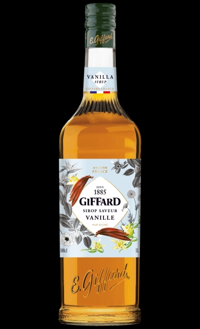 packshot GIFFARD Vanille Syrup 1,00 ltr