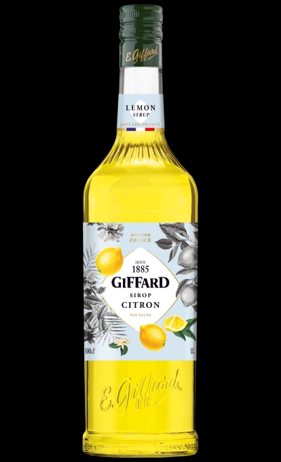 packshot GIFFARD Lemon Syrup 1,00 ltr