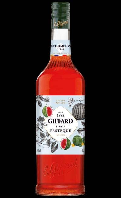 packshot GIFFARD Watermelon Syrup 1,00 ltr