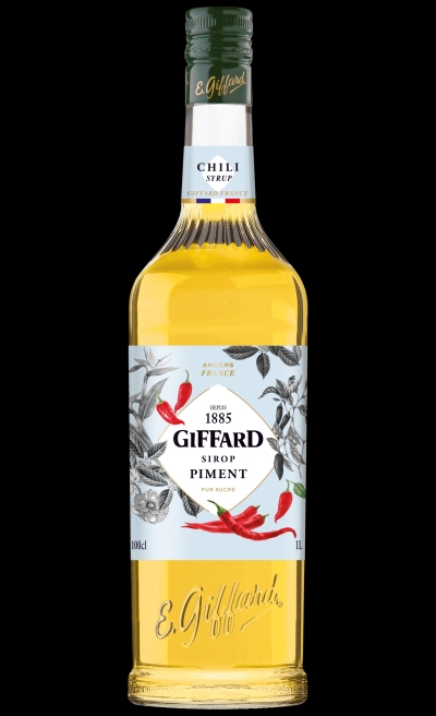 packshot GIFFARD Piment Syrup 1,00 ltr