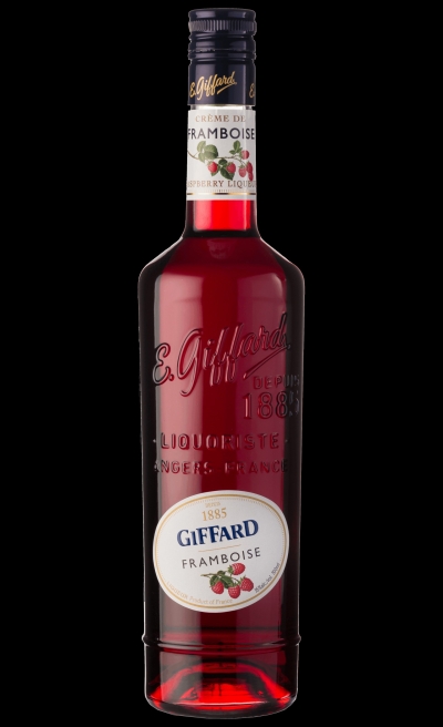 packshot GIFFARD raspberry liqueur 0.70 ltr