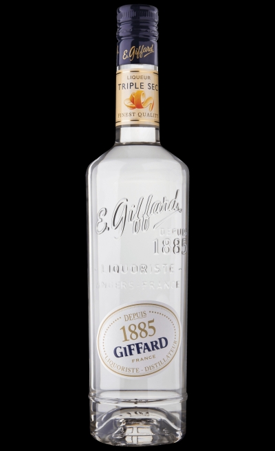 packshot GIFFARD triple sec liqueur 0.70 ltr