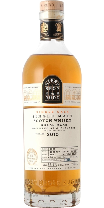 packshot BERRY BROS & RUDD - SC Ruadh Maor 2010