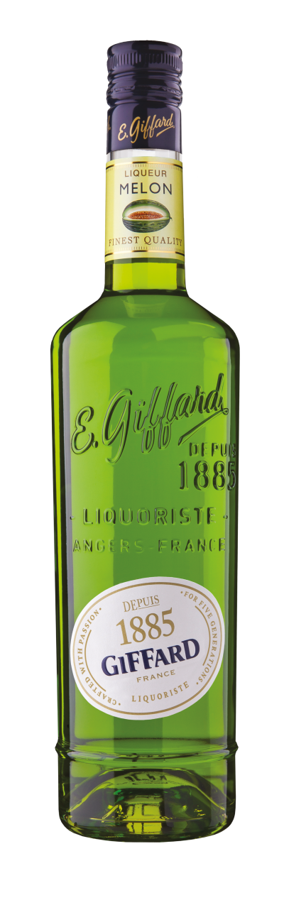 packshot GIFFARD Green Melon Liqueur  0,70 ltr