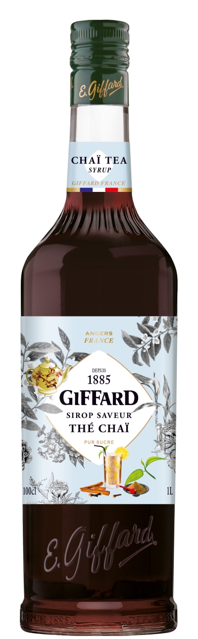 packshot GIFFARD Chai Tea Syrup  1,00 ltr