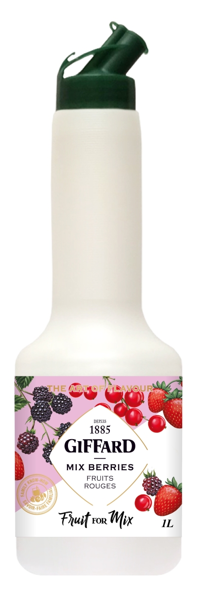 packshot GIFFARD Forest Fruit Puree