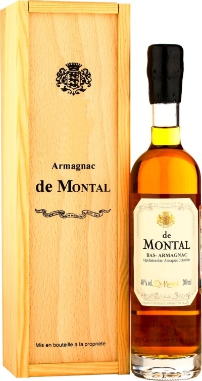 packshot DE MONTAL Armagnac Vintage 1950 20cl