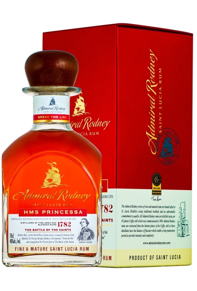 packshot ADMIRAL'S Rum Princessa 0,70 ltr
