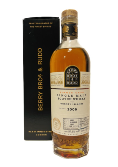 packshot BERRY BROS & RUDD SC Orkney 2006 0,70ltr